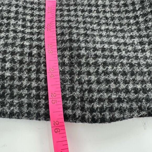 J.Crew Parke Houndstooth Wool Blazer in Black Slate Size 12 - Picture 6 of 8